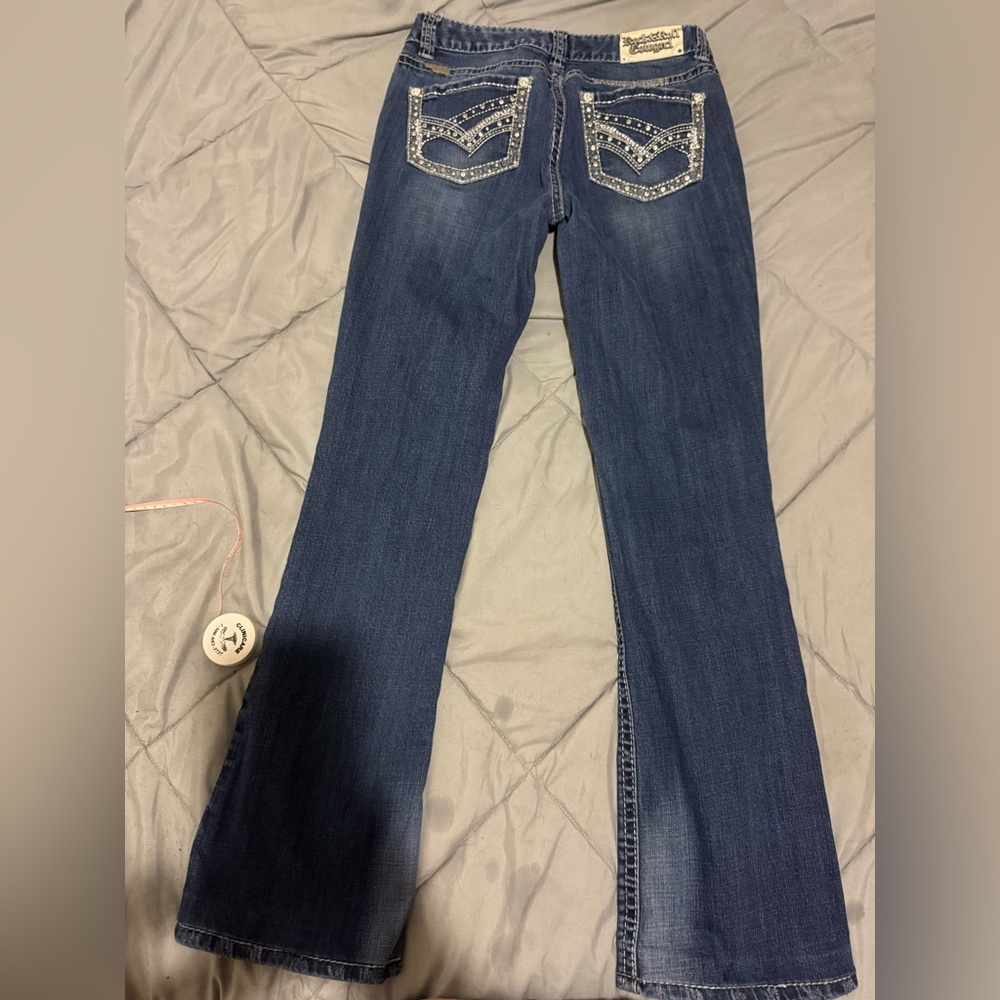 SOLD
Rock and Roll Cowgirl Classic Blue Women's Jeans